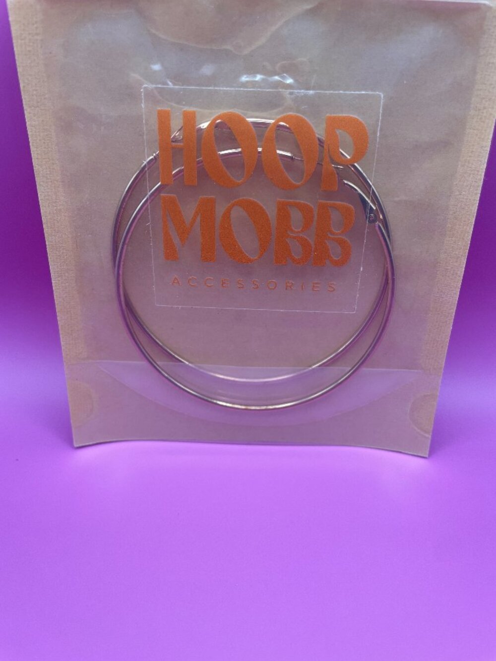 Hoop Mobb Golden Earrings